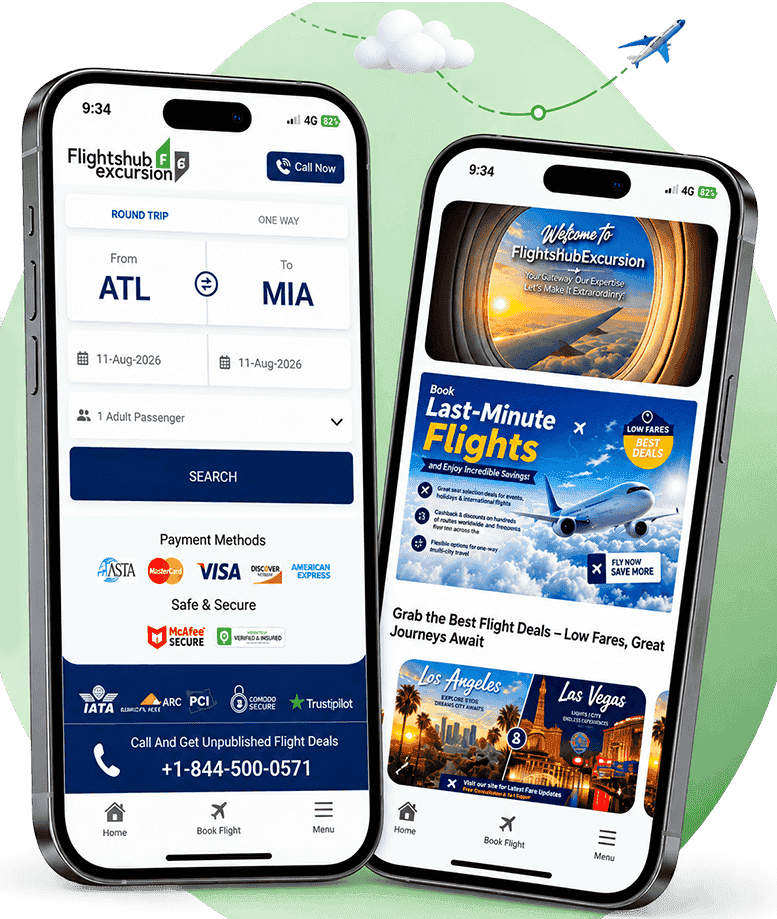 Flights Hub Excursion Flight Search